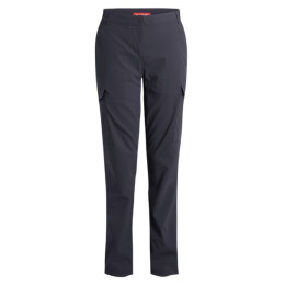 Pantaloni da donna Craghoppers NosiLife Rif Stretch Cargo Trousers grigio scuro Dark Iron