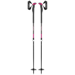 Bastoncini da trekking da donna Leki Aergonlite 2 Lady nero/rosa DarkanthraciteBerryWhite