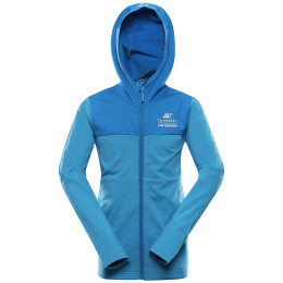 Felpa da bambino Alpine Pro Fanco blu neon atomic blue