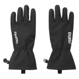 Guanti per bambini Reima Tehden nero Black