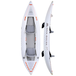 Kayak gonfiabile Aqua Marina Halve Packayak™ grigio