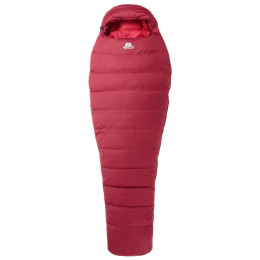 Sacco a pelo in piuma Mountain Equipment Olympus 650 Long Women's rosso Rhubarb