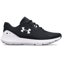 Scarpe da corsa da uomo Under Armour Surge 3 nero/bianco Black / White / White