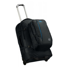 Valigia da viaggio Vango Exodus 60+20 nero CarbideGray/VoltBlue