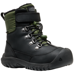 Stivali invernali per bambini Keen Kanibou Wp Children nero/verde black/bronze green