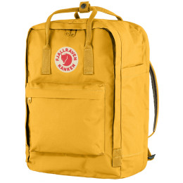 Zaino da città Fjällräven Kånken Laptop 17" giallo/arancio Ochre