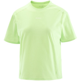 Maglietta da donna Salomon Trackline SS Tee verde Butterfly