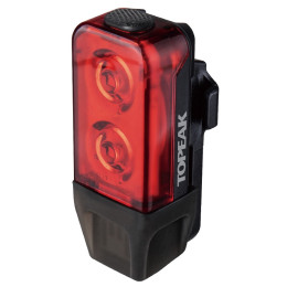 Lampada Topeak Tailux Usb 25 nero