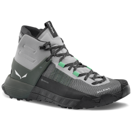 Scarpe da trekking da uomo Salewa Wildfire Nxt Mid Gtx M grigio/verde Alloy/Dark Olive