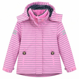 Giacca da bambino DucKsday Detachable Fleece Jacket Em rosa Pink/Green