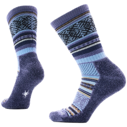 Calze Smartwool Everyday Cozy Fair Isle Sweater Crew Soc blu