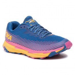 Scarpe da corsa da donna Hoka Torrent 2 blu/rosa MoroccanBlue/Saffron