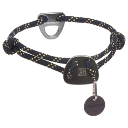 Collare per cane Ruffwear Knot-a-Collar™ nero Obsidian Black