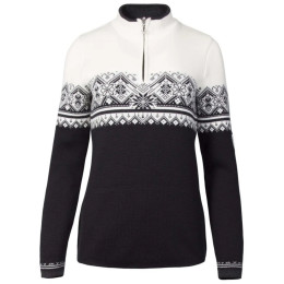 Maglione da donna Dale of Norway Moritz Fem Sweater nero/bianco Black White Darkcharcoal