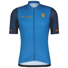 Maglia da ciclismo da uomo Scott M's RC Team 10 SS blu/arancio storm blue/copper orange