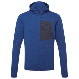 Felpa funzionale da uomo Mountain Equipment Lumiko Hooded Jacket blu Admiral/Cosmos