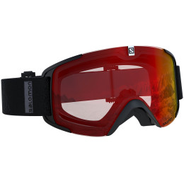 Occhiali da sci Salomon Xview Black Mid Red