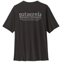 Maglietta da uomo Patagonia Men's Capilene Cool Daily Shirt - Hut Tripper nero Black