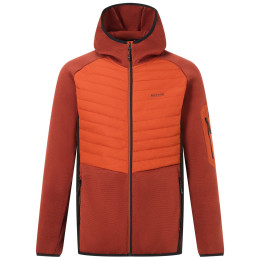 Giacca ibrida da uomo Regatta Newhill Hybrid rosso/arancio Roib/Bnt/Blk