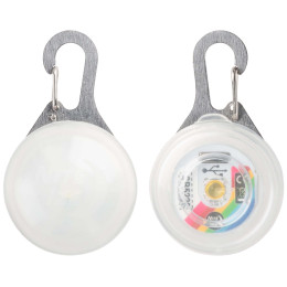 Luce per cani Nite Ize Spotlit Rechargeable Collar Light - Disc-O Tech bianco Disc-O Tech