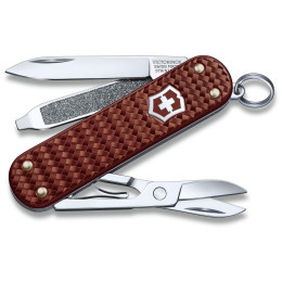 Coltello chiudubile Victorinox Classic Precious Alox marrone Hazel Brown