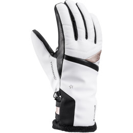 Guanti da sci da donna Leki Snowfox 3D Lady bianco WhiteGold