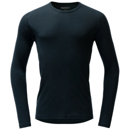 Maglietta funzionale da uomo Devold Adventure Merino 190 Shirt Man blu scuro Ink
