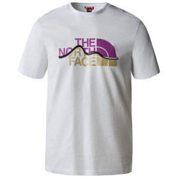 Maglietta da uomo The North Face Mountain Line Tee - Eu bianco TNFWHT/PURPLECACTUSFLOWER