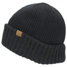 Cappello impermeabile SealSkinz WP Cold Wthr Roll Cuff Beanie nero Black