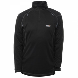 Maglietta da uomo Regatta Base zip Neck