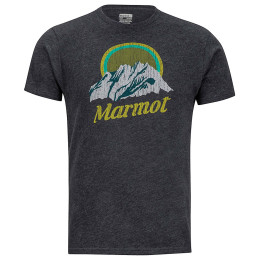 Maglietta da uomo Marmot Pikes Peak Tee SS nero NewCharcoalHeather