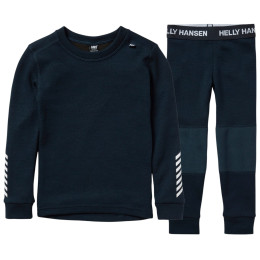 Set sportivo per bambini Helly Hansen K Lifa Merino Set Navy blu scuro 596 Navy
