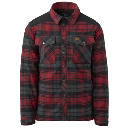 Camicia da uomo Helikon-Tex Winter Warden Shirt rosso Slate Crimson Plaid