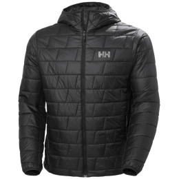 Giacca da uomo Helly Hansen Lifaloft Hooded Insulator nero 990 Black