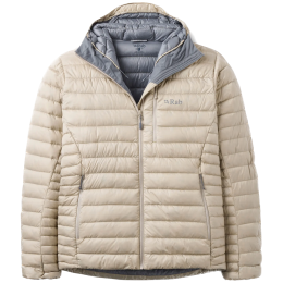 Giacca da uomo Rab Microlight Alpine Down Hoody beige Dark Pebble