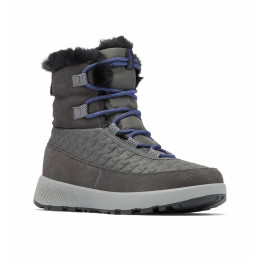 Stivali da neve da donna Columbia Slopeside Peak™ Luxe grigio Shark, Clematis Blue