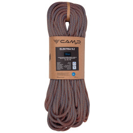 Corda da arrampicata Camp Elektra 9.2 - 70m blu/arancio Orange / Blue