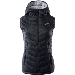 Gilet da donna Hi-Tec Lady Nevi nero StretchLimo/MicroChip