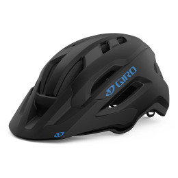 Casco da ciclismo per bambini Giro Fixture II Youth nero Mat Black/Blue