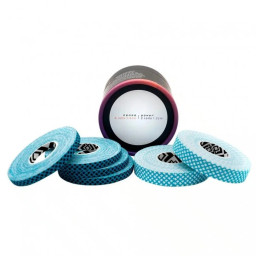 Nastro kinesiologico CRUX Tape Pack - Sense 0,6 + Power 1,2 cm, 60 m turchese