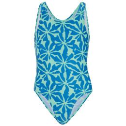 Costume da bagno per bambini Regatta Katrisse SonBluFloral azzurro SonBluFloral