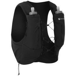 Gilet da corsa Montane Gecko Vp12+ nero BLACK