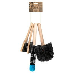 Spazzola di pulizia Peaty´s Bicycle Brush Set marrone/nero