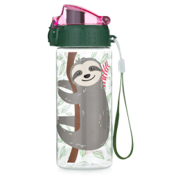 Bottiglia per bambini Oxybag Oxy Click 500 ml khaki sloth I.