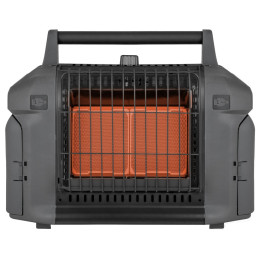 Stufa a gas Brunner Devil Megaheater XL nero