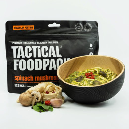 Piatto principale Tactical Foodpack Spinach Mushroom Pasta 110g