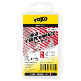 Cera TOKO World Cup High Performance universal 40 g Triplex