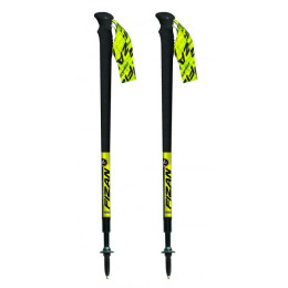 Bastoncini da trekking Fizan Trail Essential nero/giallo