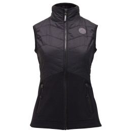 Gilet da donna Silvini Formia nero black-cloud