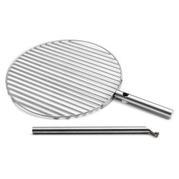 Griglia per barbecue Höfats Triple Grid 45 argento nerez